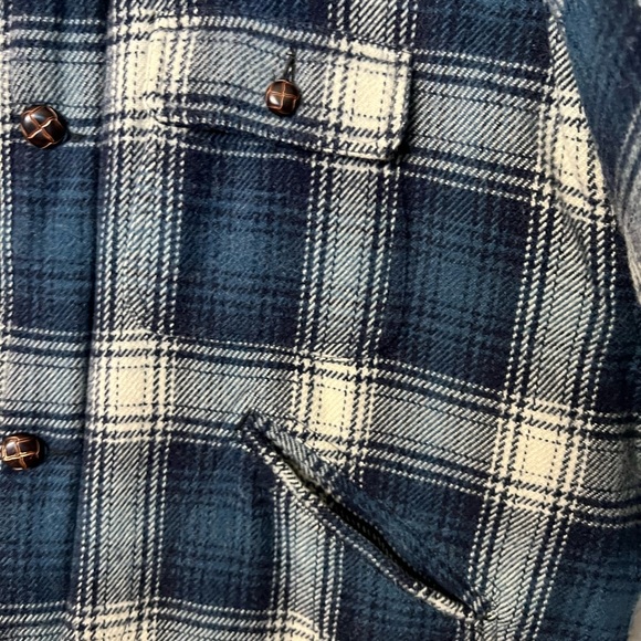 Vintage Men’s Brittania Outerwear Flannel Quilted Wool Blend Jacket - Picture 4 of 9